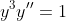 y^{3}y''=1