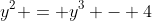 y^2 = y^3 - 4