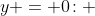 y = 0\!: \;\;\frac{1-t^1}{1+t^2} \:=\:0 \quad\Rightarrow\quad 1-t^2 \:=\:0 \quad\Rightarrow\quad t^2 \:=\:1 \quad\Rightarrow\quad t \:=\:\pm1