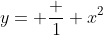 y= \frac 1 {x^2}