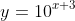 y=10^{x+3}