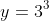 y=3^3