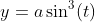 y=a\sin^3(t)