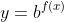 y=b^{f(x)}
