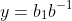 y=b_1b^{-1}