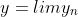 y=limy_{n}