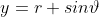 y=r sin\vartheta