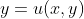 y=u(x,y)