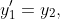 y_{1}'=y_{2},