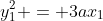 y_{1}^2 = 3ax_{1}