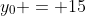 y_0 = 15