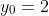 y_0=2