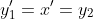 y_1'=x'=y_2