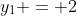 y_1 = 2