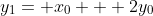 y_1= x_0 + 2y_0