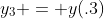 y_3 = y(.3)