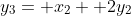y_3= x_2+ 2y_2