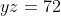 yz=72