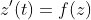 z'(t)=f(z);\quad z\in \mathbb{C}