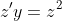 z'y=z^{2}