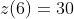 z(6)=30