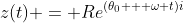 z(t) = Re^{(\theta_0 + \omega t)i}