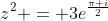 z^2 = 3e^{\frac{\pi i}{2}}