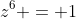 z^6 = 1