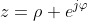 z=\rho e^{j\varphi}