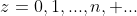 z=0,1,...,n, ...