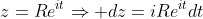z=Re^{it}\Rightarrow dz=iRe^{it}dt
