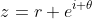 z=r e^{i \theta}