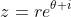 z=re^{\theta i}