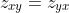 z_{xy}=z_{yx}