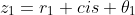 z_1=r_1 cis \theta_1