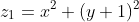 z_1=x^2+(y+1)^2