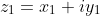 z_1=x_1+iy_1