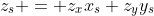 z_s = z_xx_s+z_yy_s