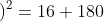 The difference of squares of two numbers is 180. The square of the smaller number is 8 times the larger number. Find the two numbers ?