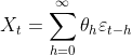 https://latex.codecogs.com/gif.latex?%20X_t=\sum_{h=0}^\infty%20\theta_h%20\varepsilon_{t-h}