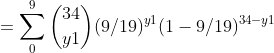 9 (34 -Σ ) (9/1991 (1 – 9/19) 34-41. yl O