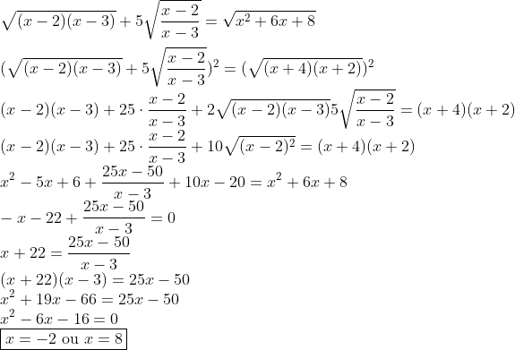 Equações Irracionais IX Gif