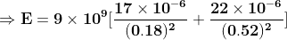 9r17 × 10-6 (0.18)2 22 × 10-6 (0.52)2