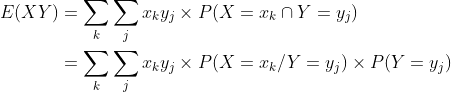 calcul - calcul covariance loi binomiale Y%3Dy_j%29%5Ctimes%20P%28Y%3Dy_j%29%20%5Cend%7Balign*%7D