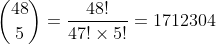 ( ) 48 = 4748,5,- 1712304 ,-, ー