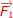 {\color{Red} \overrightarrow{F_{1}}}