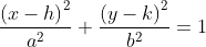 (x – n)? (y – k) _ 2 + 19 = 1