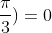 sen(y+frac{pi}{3})=0