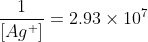 i = 2.93 x 107