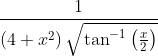 \frac{1}{\left(4+x^{2}\right) \sqrt{\tan ^{-1}\left(\frac{x}{2}\right)}}